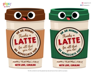 Teachers Day Card Holder_Coffee: Teachers Day Card Holder_Coffee