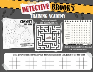 Sherlock Activity Sheet design preview