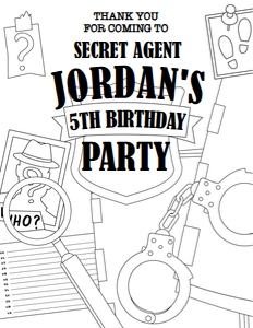 Sherlock Birthday Coloring: Sherlock Games Kit