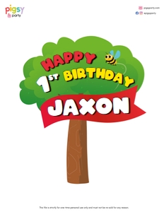 Hickory Dickory Cake Topper: Hickory Dickory Cake Topper