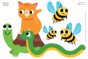 Hickory Dickory Dock Cut-Out 2: Hickory Dickory Dock Party Decoration Kit