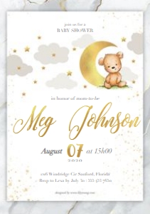 Bear E-invite: Bear E-Invite