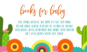 BS097_BOOKS FOR BABY-A: Holy Guacamole Baby Shower Invitation Set, Fiesta Party Invite Template, Taco Baby Sprinkle, Mexican Baby Shower Set, Instant Download BS097
