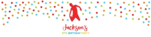 Jump Water Bottle Label Template, Editable Trampoline Bottle Wrapper, Jump Party Favor, Bounce House Birthday Party, Instant Download, JP011 design preview