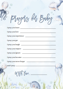 BS139_A-Baby Shower Games-Page 31 to 40: EDITABLE 80 Under The Sea Baby Shower Games, Ocean Animals Game Bundle, Nautical Games Set, Blue Boy Baby Sprinkle, Instant Download, BS139