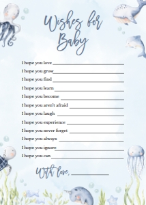 BS139_A-Baby Shower Games-Page 1 to 10: EDITABLE 80 Under The Sea Baby Shower Games, Ocean Animals Game Bundle, Nautical Games Set, Blue Boy Baby Sprinkle, Instant Download, BS139