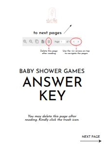 Baby Shower Games Bundle, Editable Baby Is Brewing Baby Shower Game Pack, Gender Neutral Simple Baby Shower Games, Trivia Template, BS083 design preview