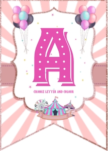 Circus Banner design preview