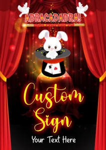 Magic Custom Signs design preview