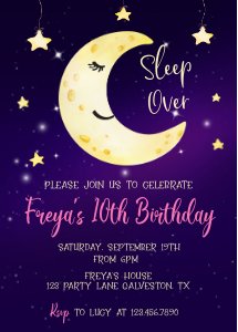 Late Over Invitations design preview