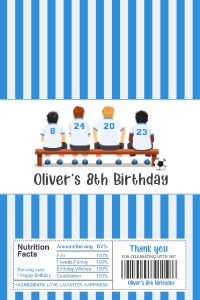 Footy2 Chocolate Wrapper design preview