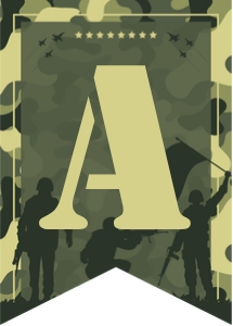 Army Banner (5" x 7"): Army Banner