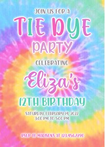 Tie Dye Bright design preview
