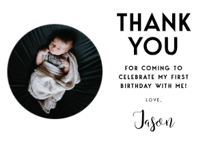 Basic Thank You Card 1: Basic Birthday Bundle