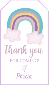 Thank You Rainbow2 2" x 3.5" design preview