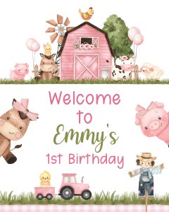 Farm Welcome Sign (16" x 20") * design preview