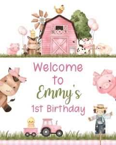Farm Welcome Sign (16" x 20") *: Farm Welcome Sign (16" x 20") *