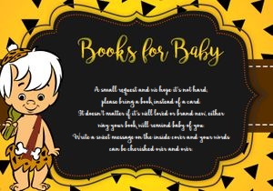 Book request: Bam Bam baby shower set