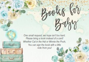 Book request: Adventure awaits baby shower boy