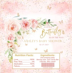 Butterfly Candy Wrapper design preview