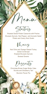 Safari Menu design preview