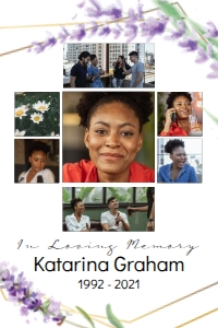 Lavender Funeral Memory Board: Lavender Funeral Memory Board