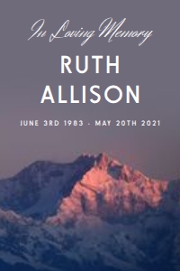 Mountain View Funeral Prayer Card: Mountain View Funeral Prayer Card