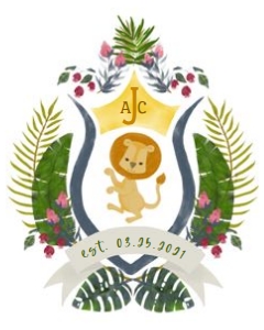 2021_JungleMonogram_Lion_8x10 design preview