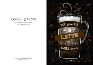 cardCOFFEE_Latte design preview