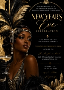 New Year's Eve Celebration Art Deco I - AA design preview