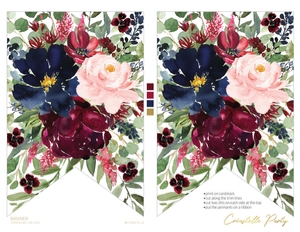 marsala navy - decors - 03 banner: marsala navy - decors