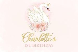 swan blush - backdrop 2 - 48x32in /120x80cm: swan blush - backdrop 2