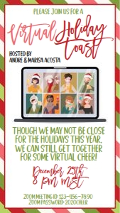 Virtual Holiday Cheer 1: Virtual Holiday Cheer Evite