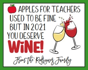 Apples for Teachers Tag: Apples for Teachers Tag