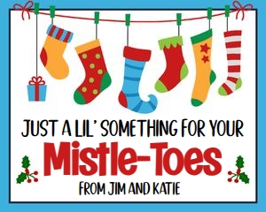 For Your Mistle-Toes Tag: For Your Mistle-Toes Tag