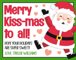 Merry Kiss-Mas To All: Merry Kiss-mas to All Tag