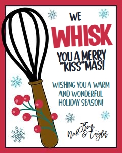 We Whisk You a Merry Christmas Tag: We Whisk You a Merry Christmas Tag