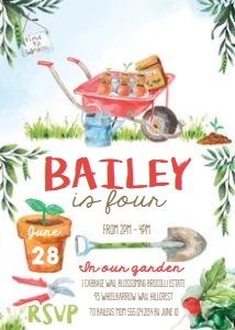 Garden Party - Planting Party Invitation: Garden Party - Planting Party Invitation