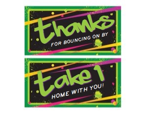 Jump Party Signs: Jump Party Signs