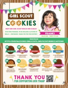 LBB Cookie Seller Desk Flyer: LBB Cookie Seller Desk Flyer