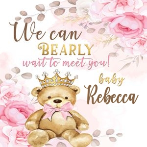 Bearly Wait Pink - Crown: 863040934