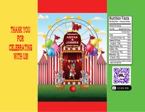 Birthday Carnival design preview