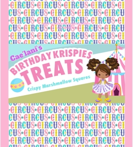 Z-krispie treats Circus Theme Party | Pastel Carnival Theme Party design preview