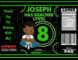 GAMER CHIP BAG DESIGN 1: GAMER CHIP BAG DESIGN 1
