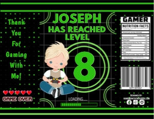 GAMER CHIP BAG DESIGN 4: GAMER CHIP BAG DESIGN 4