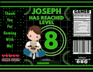 GAMER CHIP BAG DESIGN 3 design preview
