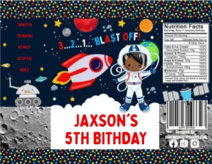 Space Birthday Design: Space Birthday Design 01
