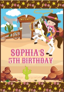 Cowgirl Juice Pouch Labels Design 02 design preview