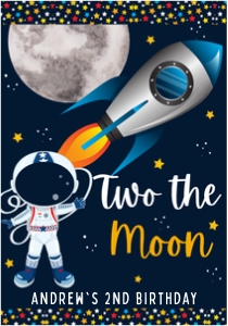 Two the Moon Space  Juice Pouch Labels Design: Two the Moon Package 1