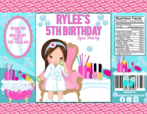 Girl Spa Party Design 3: Girl Spa Party Design 3